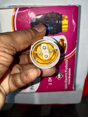 Durable Electric Bulb Holder Bulk Pack | Amanullah Enterprise (12 Pcs)