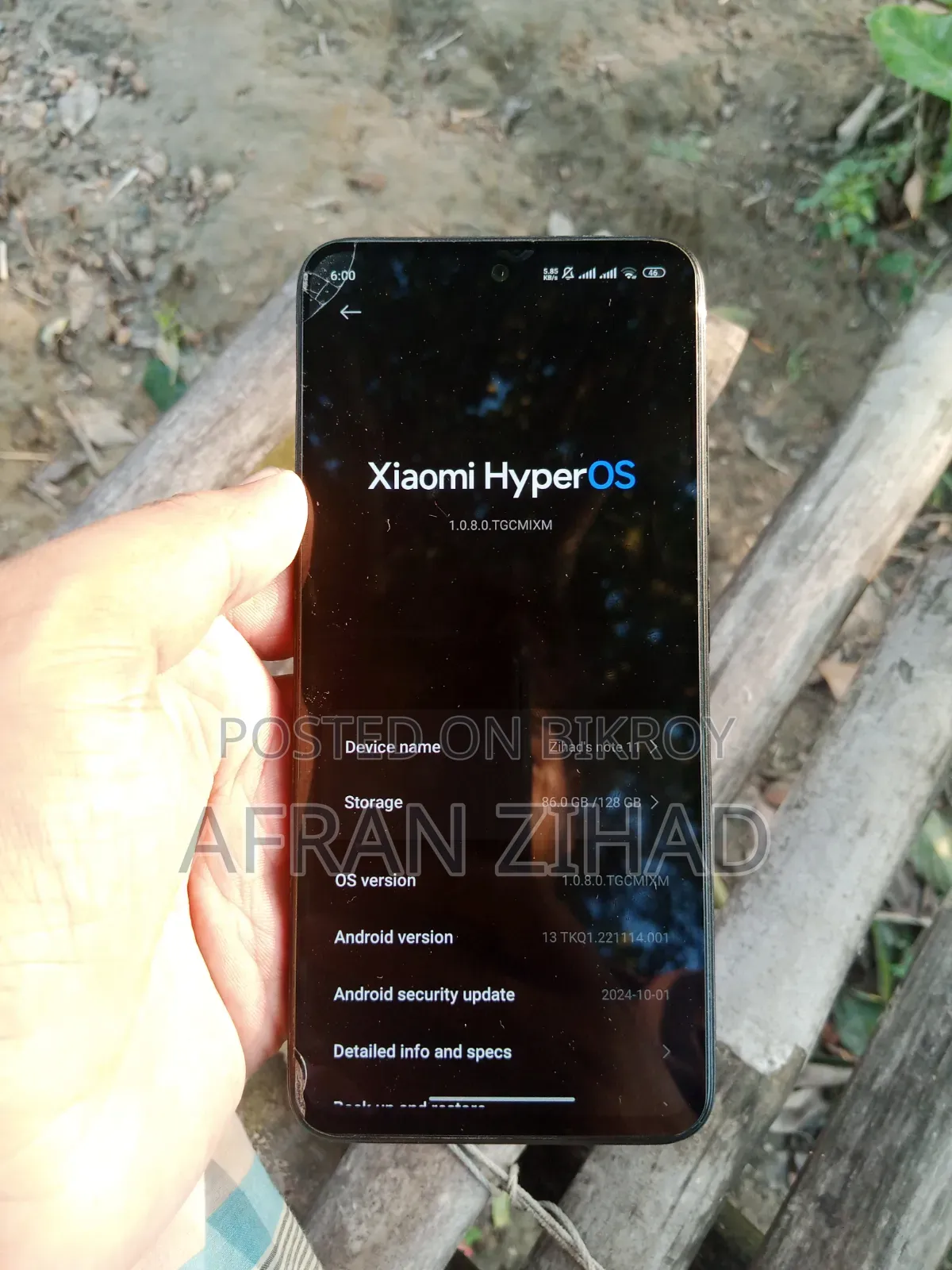 Xiaomi Redmi Note 11 128 GB Black