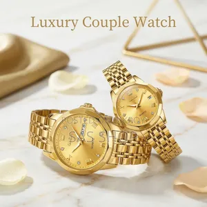 OLEVS 5563 Couple Watch
