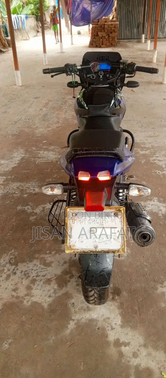 নতুন বাজাজ পালসার ১৫০ ২০১৬ ব্লু