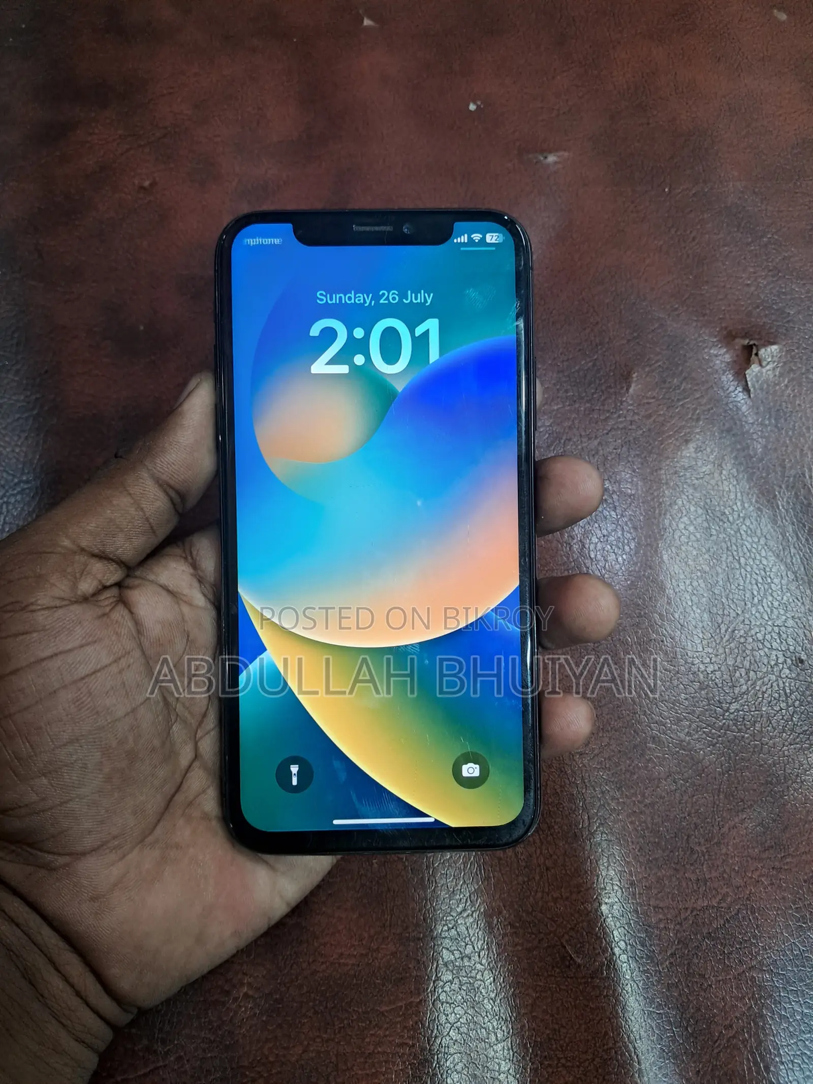 অ্যাপল আইফোন এক্স ৬৪ জিবি ব্ল্যাক