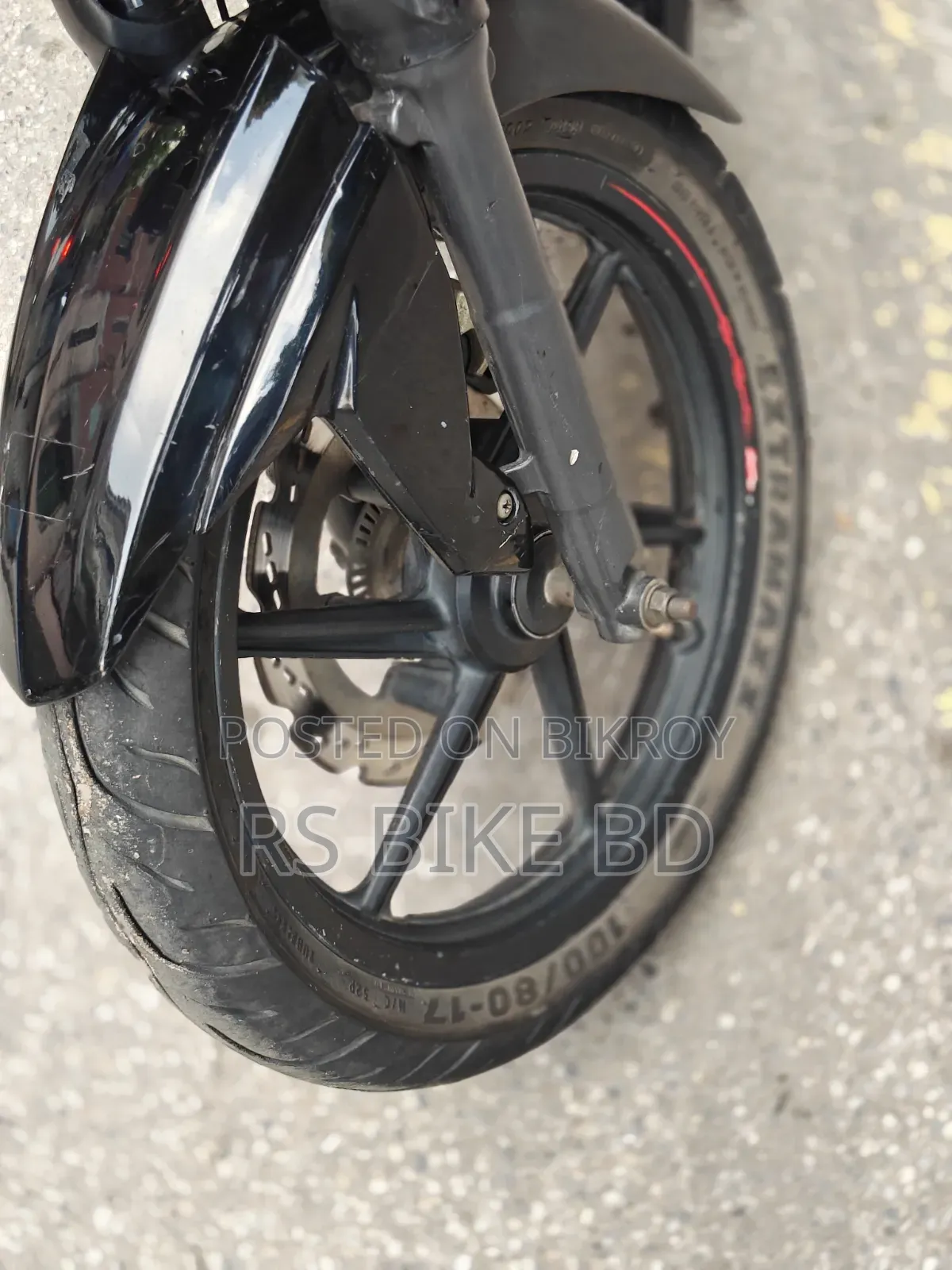 TVS Apache 160 4V 2022 কালো