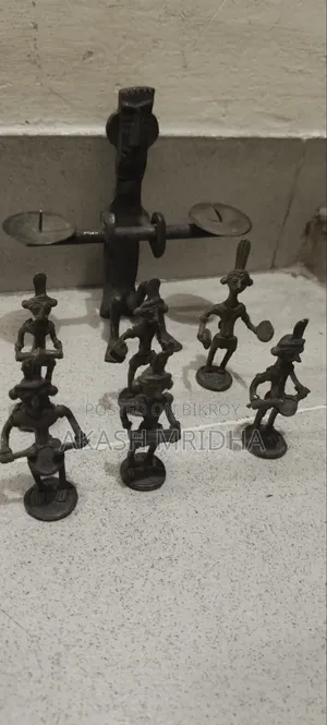Antique Dhokra Set (8 Pcs)