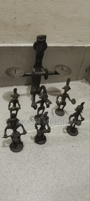 Antique Dhokra Set (8 Pcs)