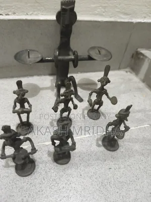 Antique Dhokra Set (8 Pcs)