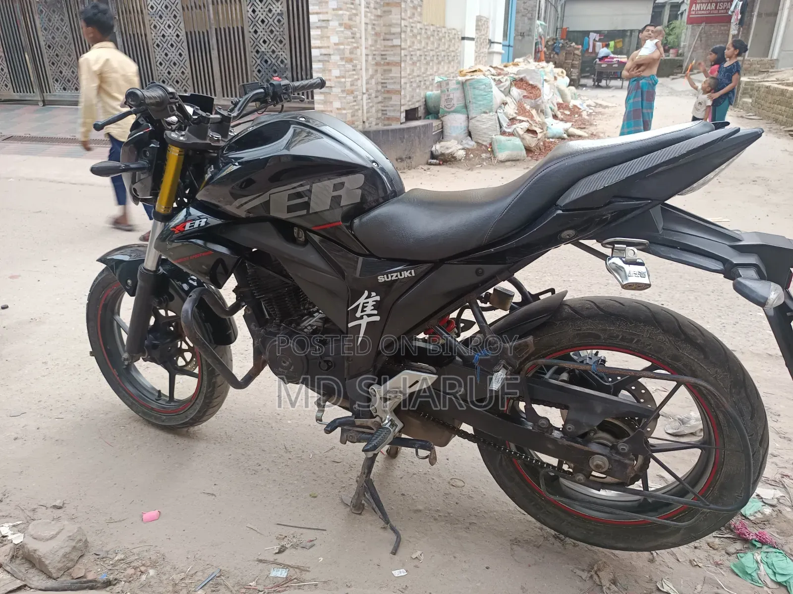 Suzuki Gixxer ২০১৯ কালো