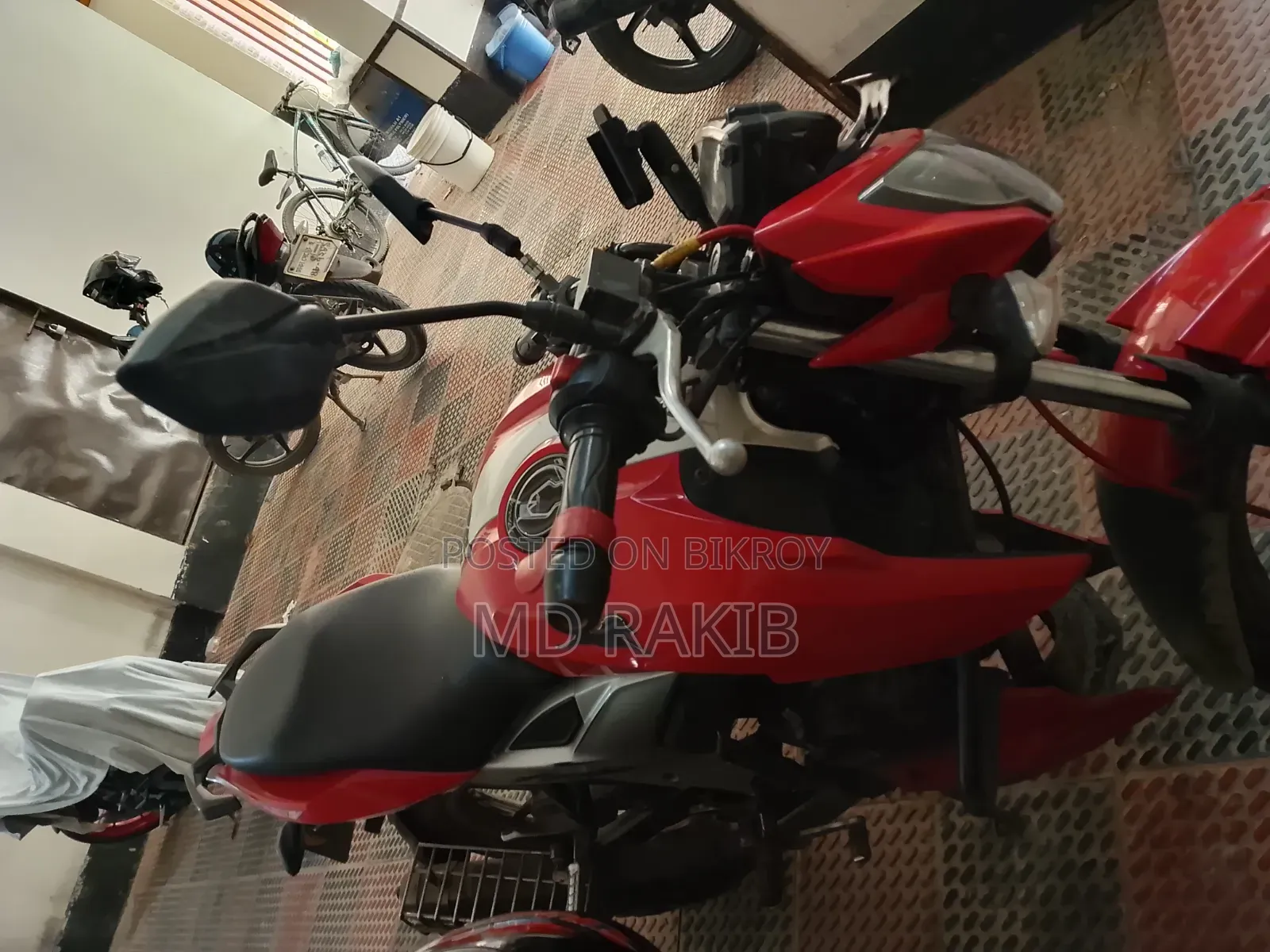 টিভিএস আপাচি আরটিআর ১৬০ টুভি এবিএস ২০২০ লাল