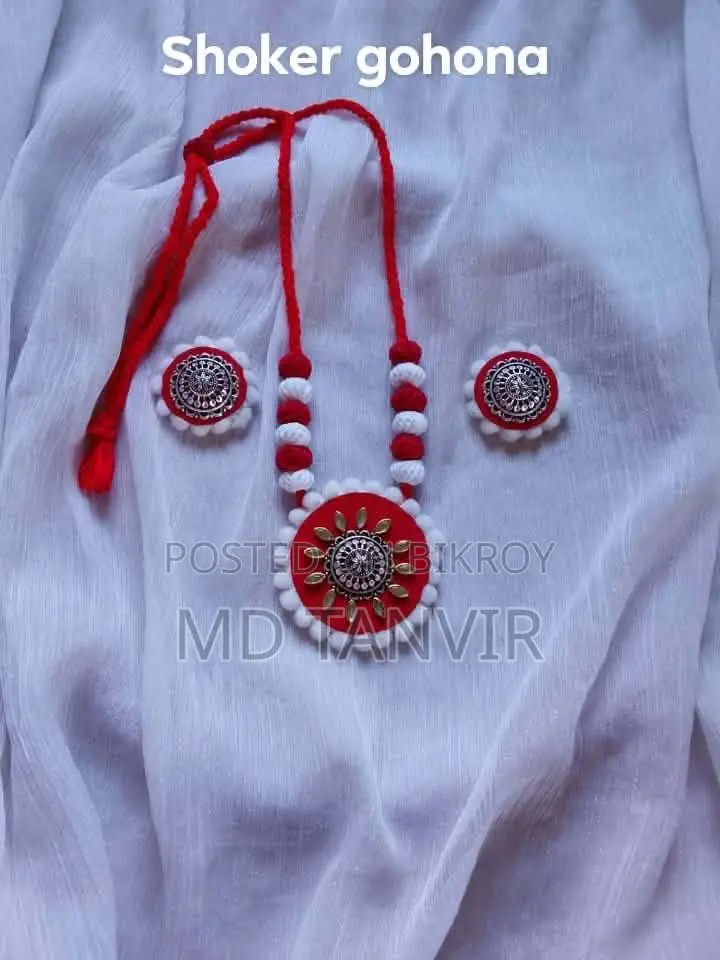 Handmade Fabric Jewelry