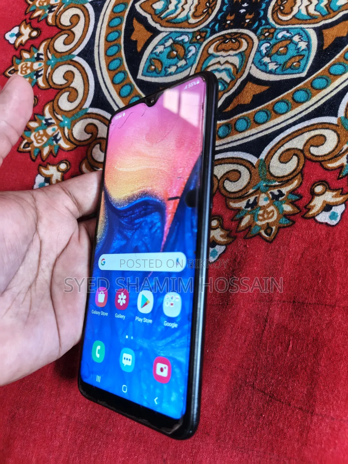 স্যামসাং এ ১০ ৩২ জিবি ব্লু