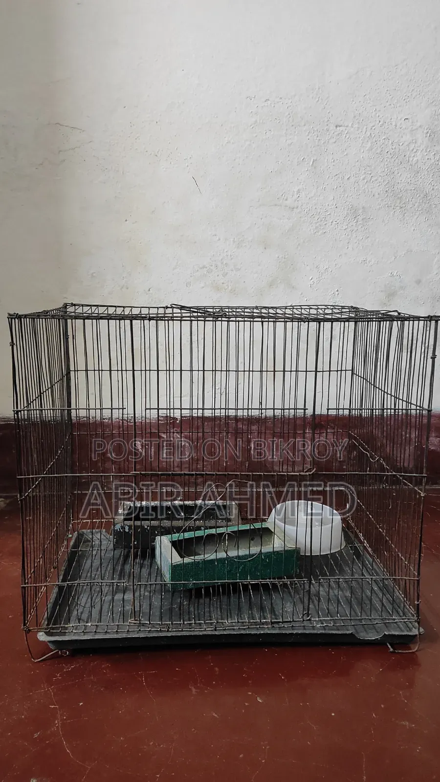 3-Tier Thick Wire Cage + 1 Medium Single Cage