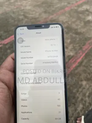 Apple iPhone XS Max 64 GB White