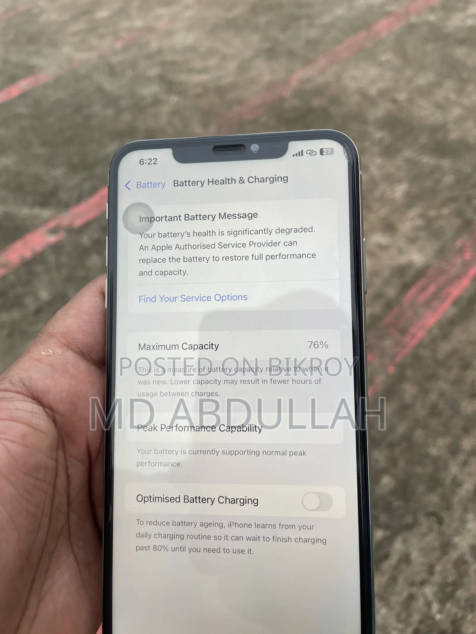 Apple iPhone XS Max 64 GB White