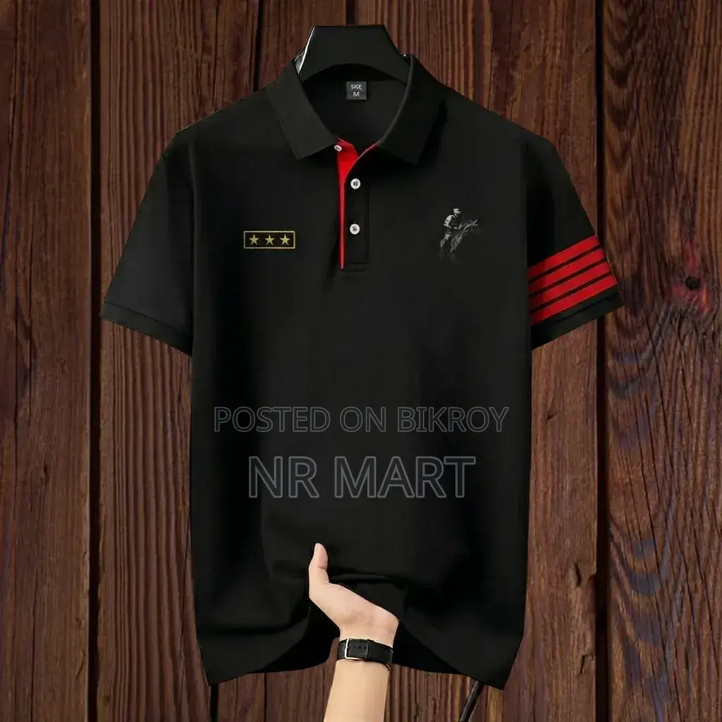 Stylish Cotton Mens Polo Shirt