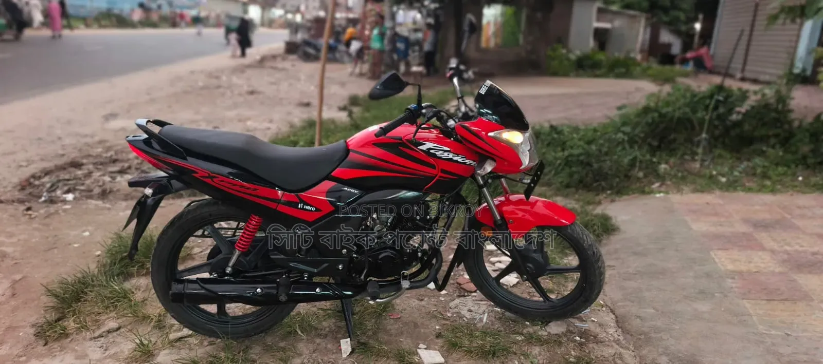 নিউ হিরো প্যাশন এক্সপ্রো এক্সটেক ২০২৬ লাল