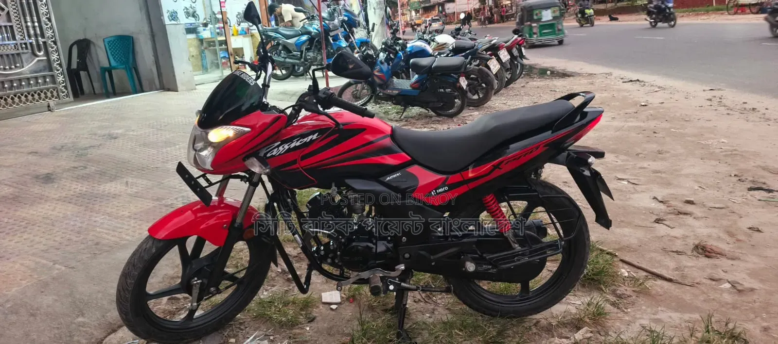 নিউ হিরো প্যাশন এক্সপ্রো এক্সটেক ২০২৬ লাল