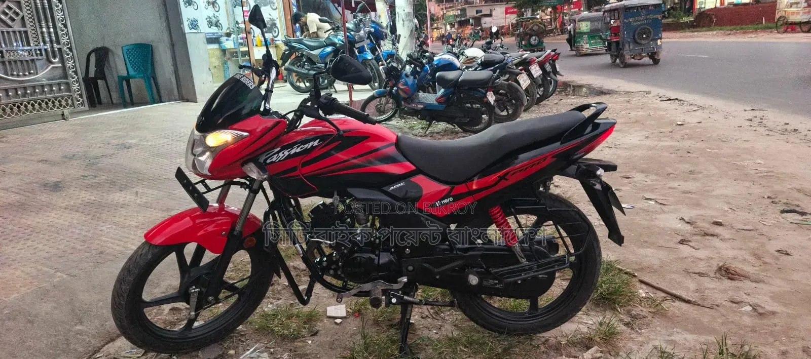 নিউ হিরো প্যাশন এক্সপ্রো এক্সটেক ২০২৬ লাল