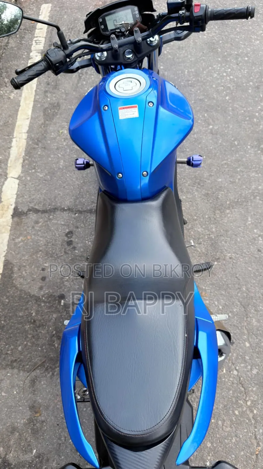 Suzuki Gixxer 2023 Blue