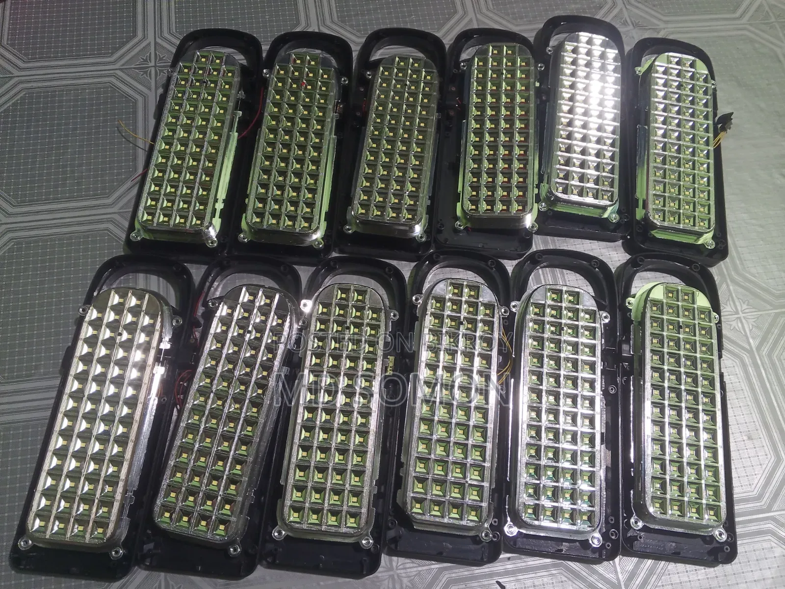 LED Emergency Light Body (ব্যাটারি ও সামনের কভার ছাড়া) - ১০০ পিস