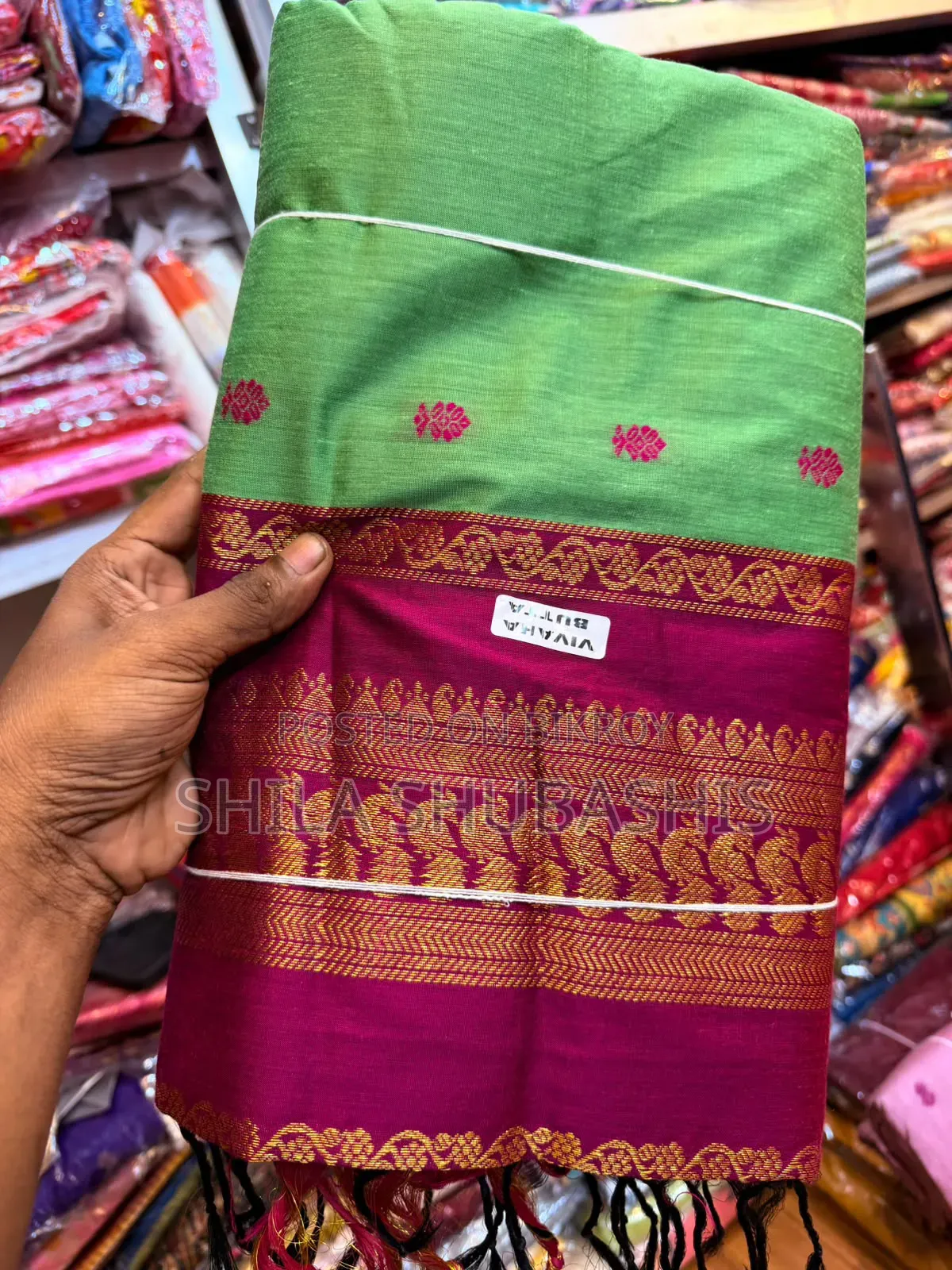 Vivaha Butta Cotton Slick Sari