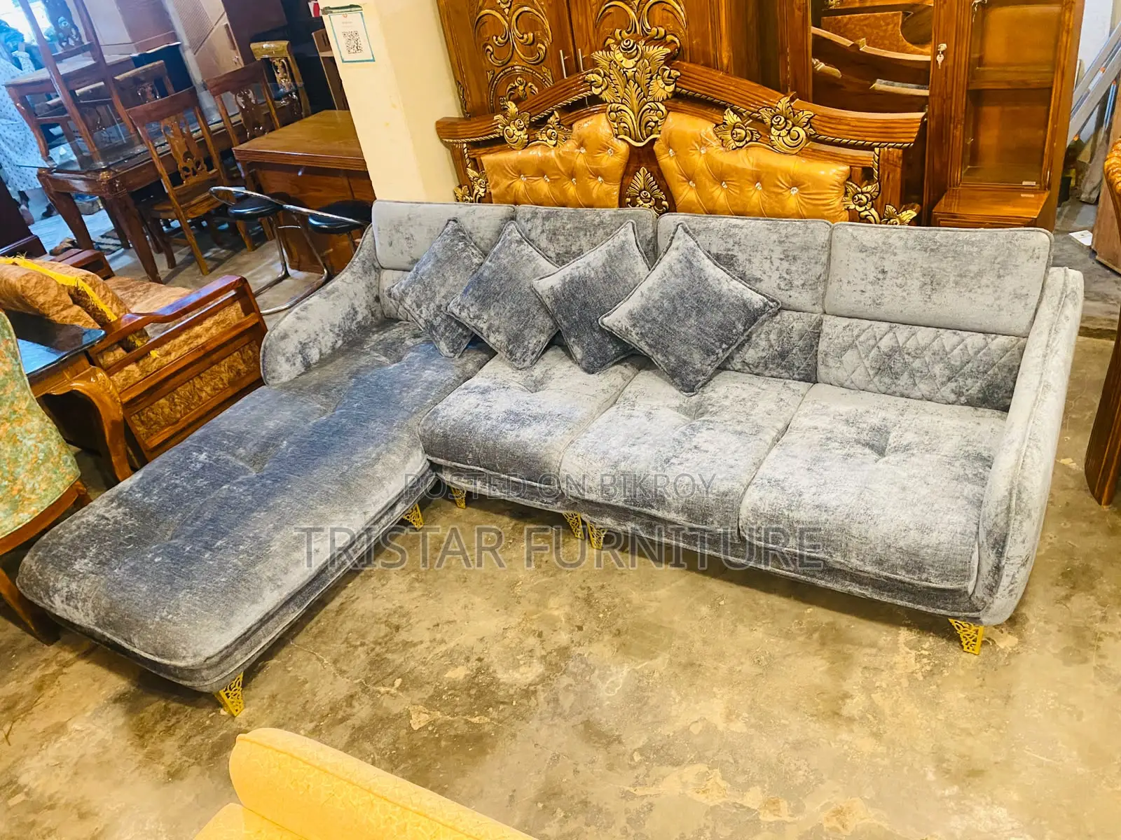 New Style L Shape Sofa Set