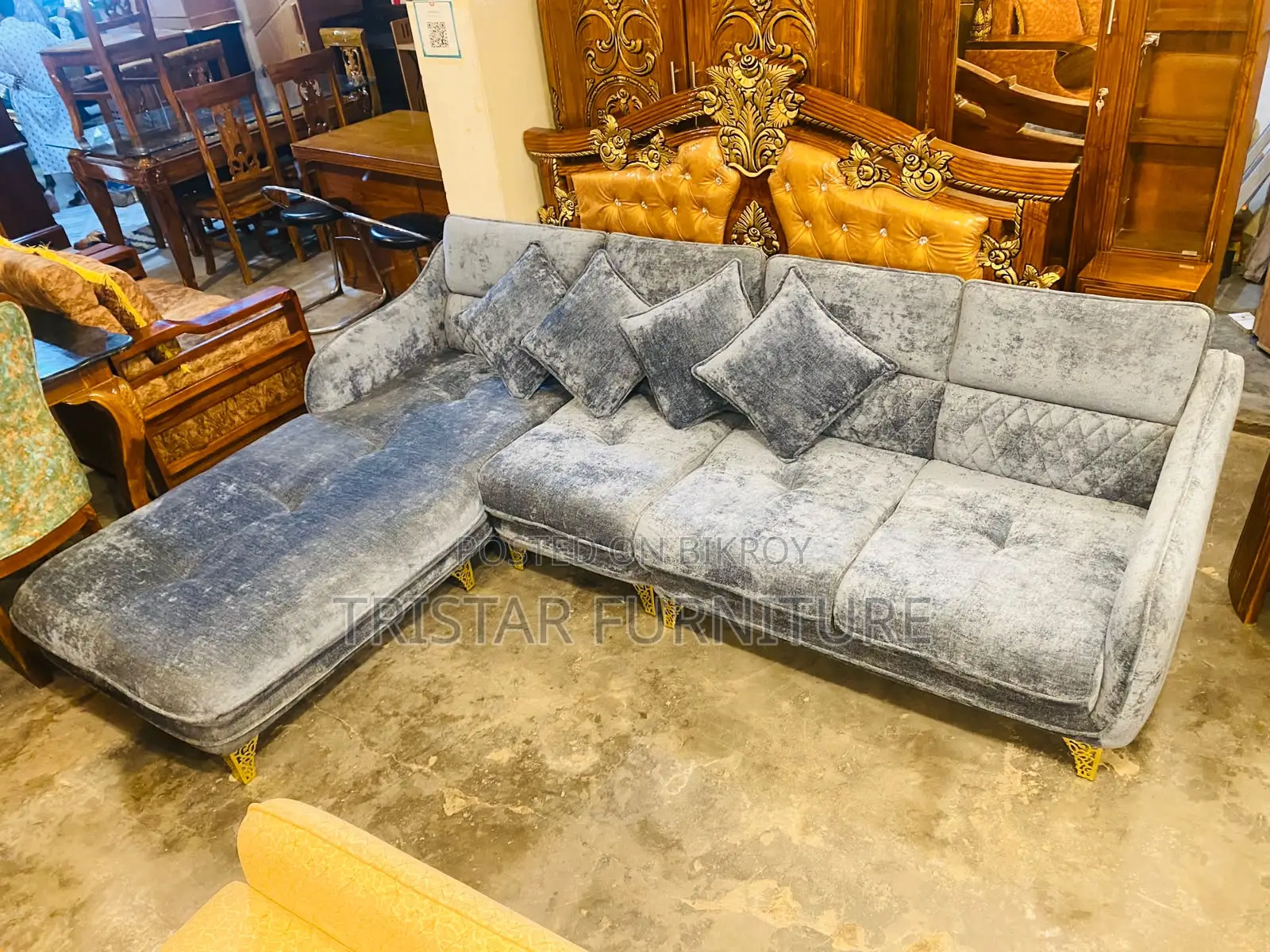 New Style L Shape Sofa Set