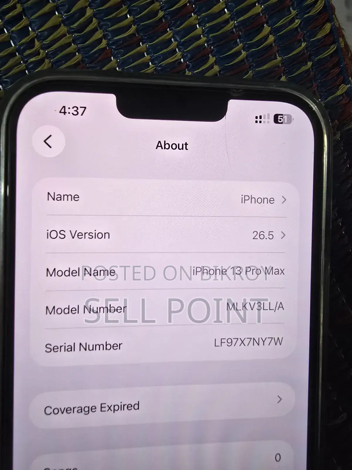 Apple iPhone 13 Pro Max 256 GB Silver