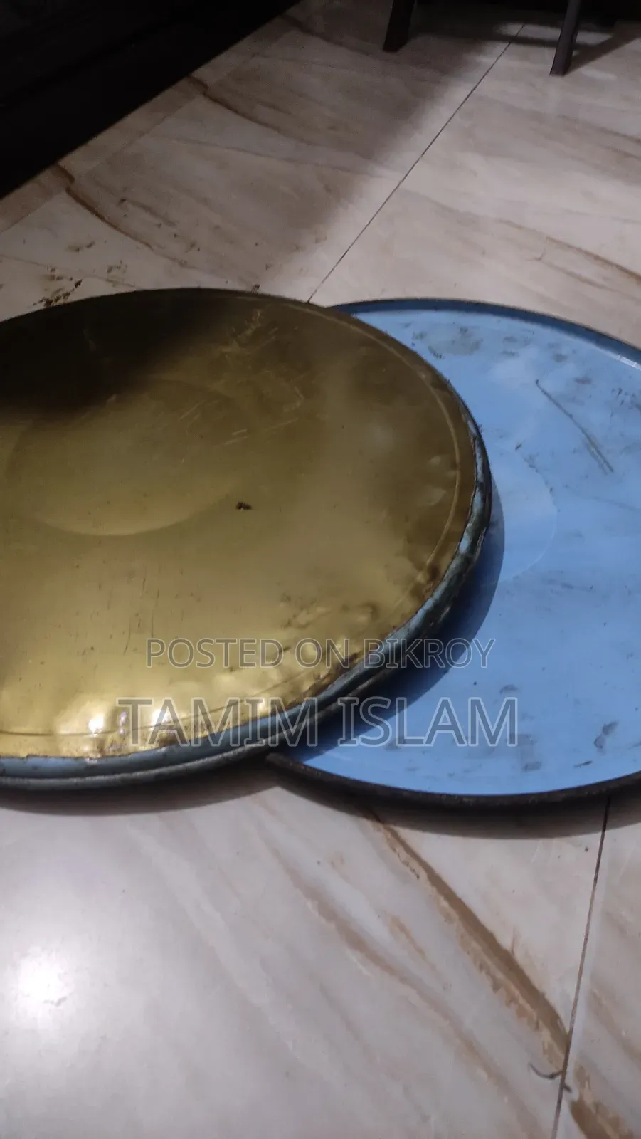 Large Iron Plate for Fruits, Vegetables and Fish