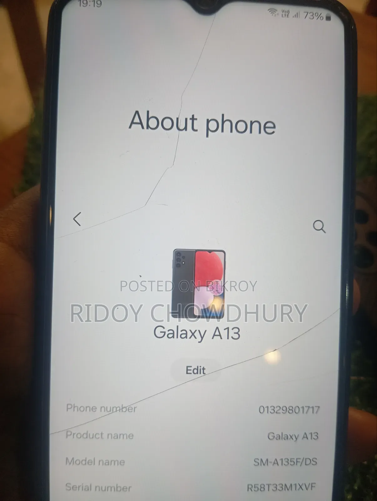 Samsung Galaxy A13 64 GB Gray