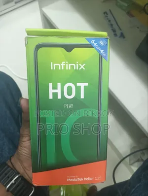 Infinix Hot 10 Play 64 GB Blue