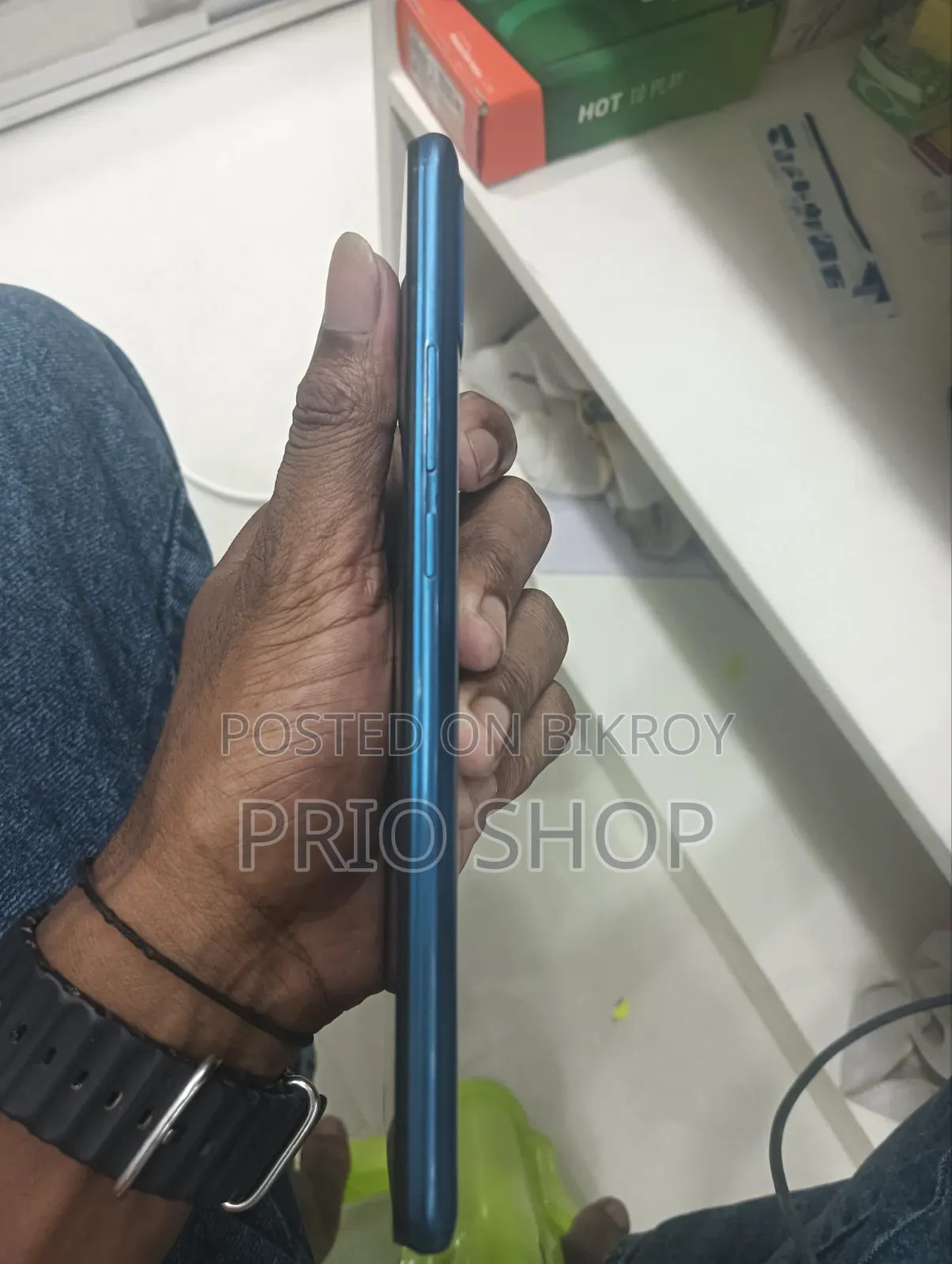 Infinix Hot 10 Play 64 GB Blue
