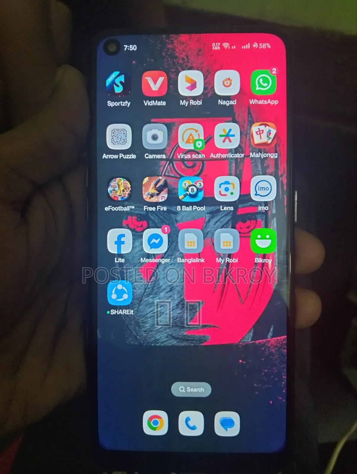 New Oppo A95 128 GB Black