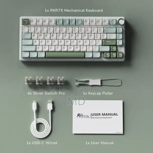 Royal Kludge RK R75 RGB Mechanical Gaming Keyboard
