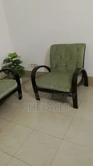 Sofa Made With Mahogany Wood.