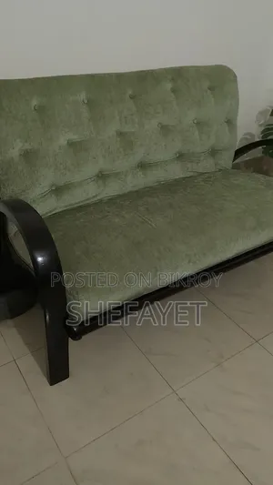 Sofa Made With Mahogany Wood.