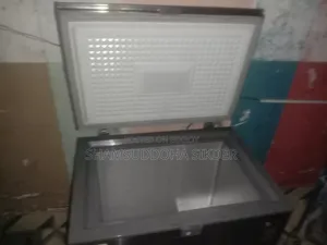 This lightly used deep fridge from the shop is for sale