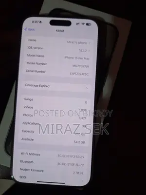 Apple iPhone 15 Pro Max 256 GB Gray
