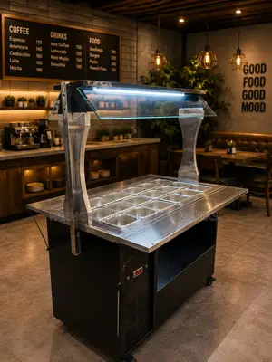 Salad Bar for Your Cafe