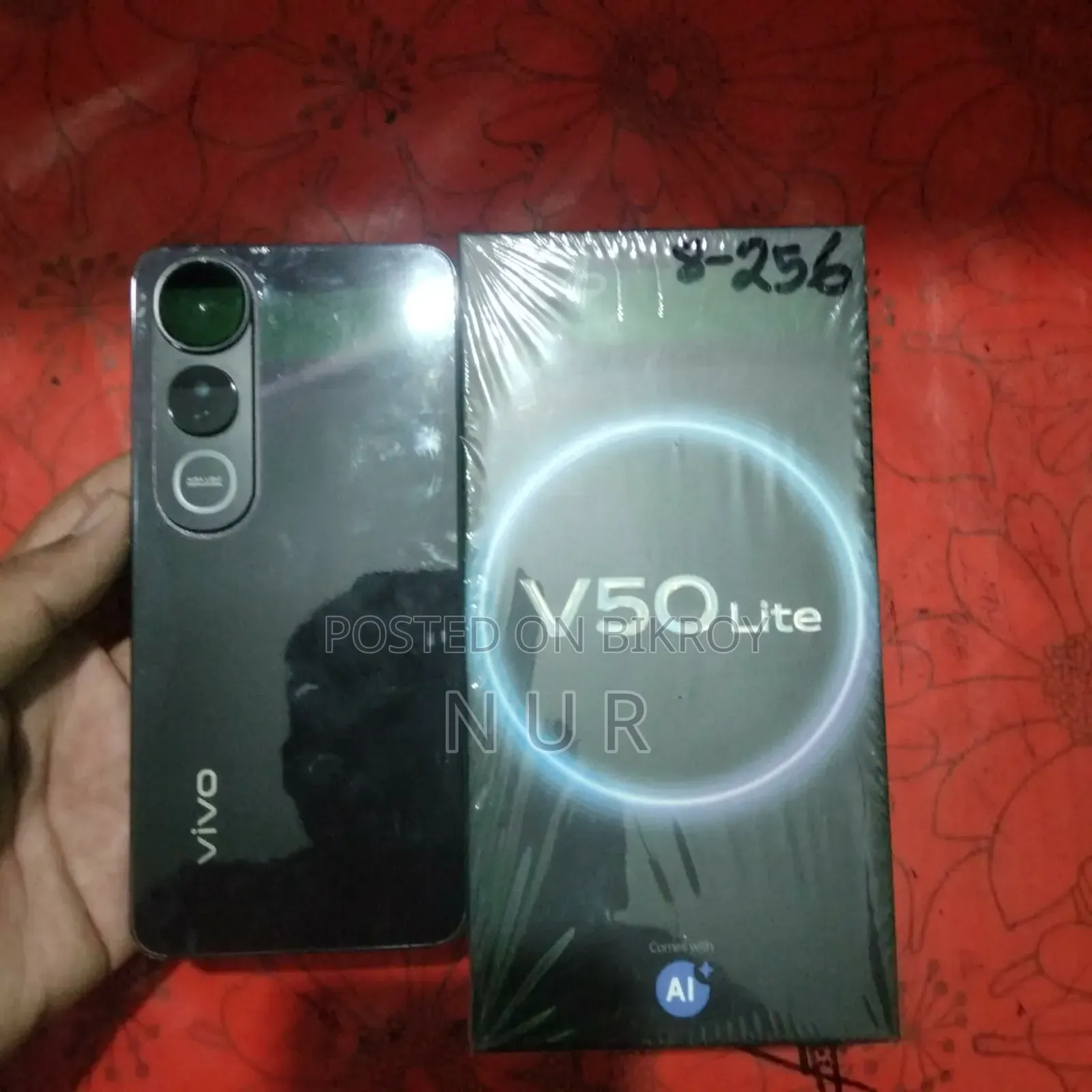 Vivo V50 Lite 4G 256 GB Black