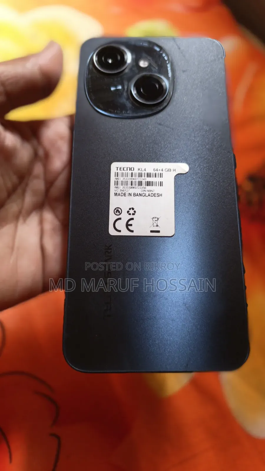 Tecno Spark Go 64 GB Blue