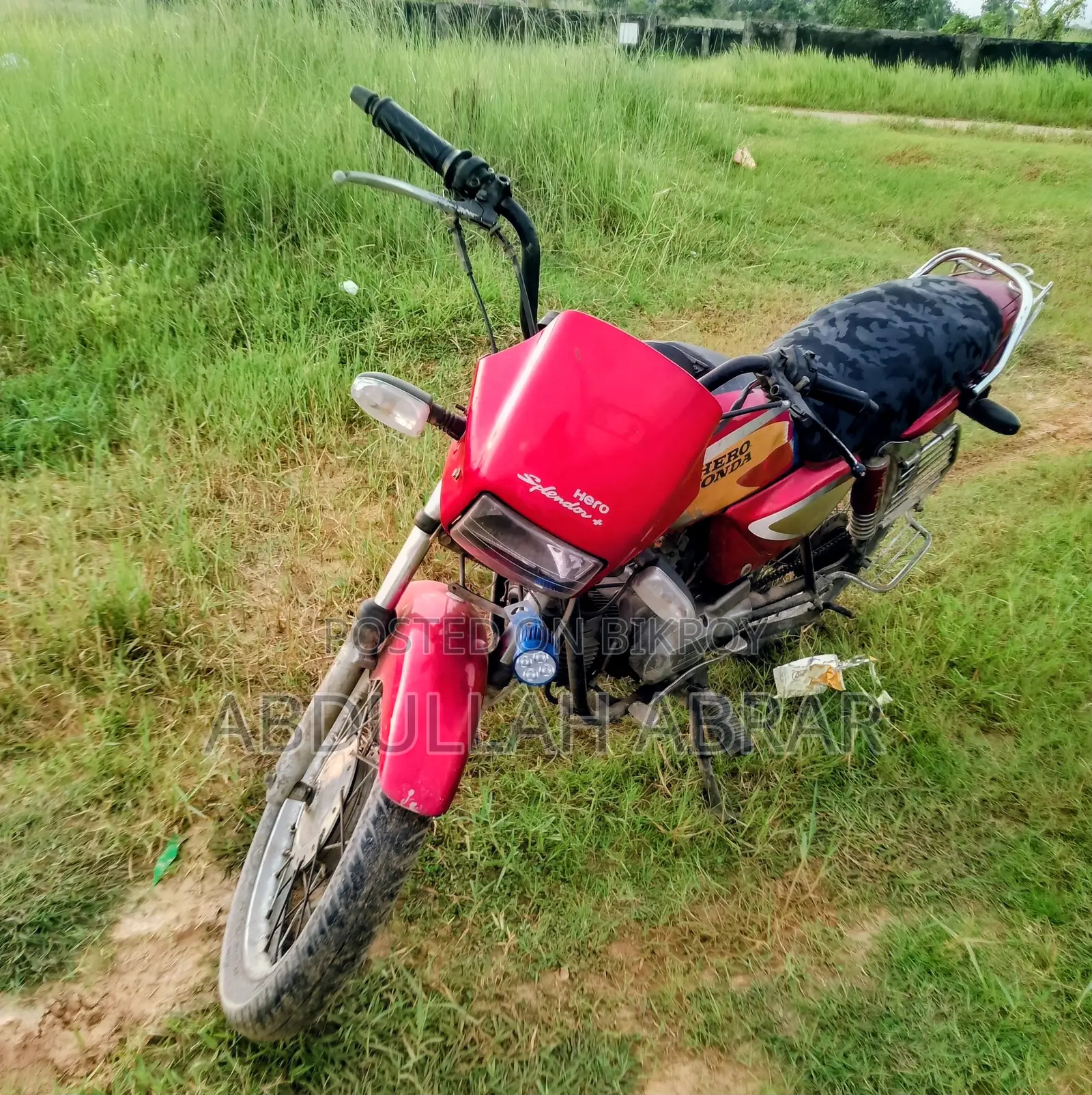 Hero Splendor Plus 2010 Red