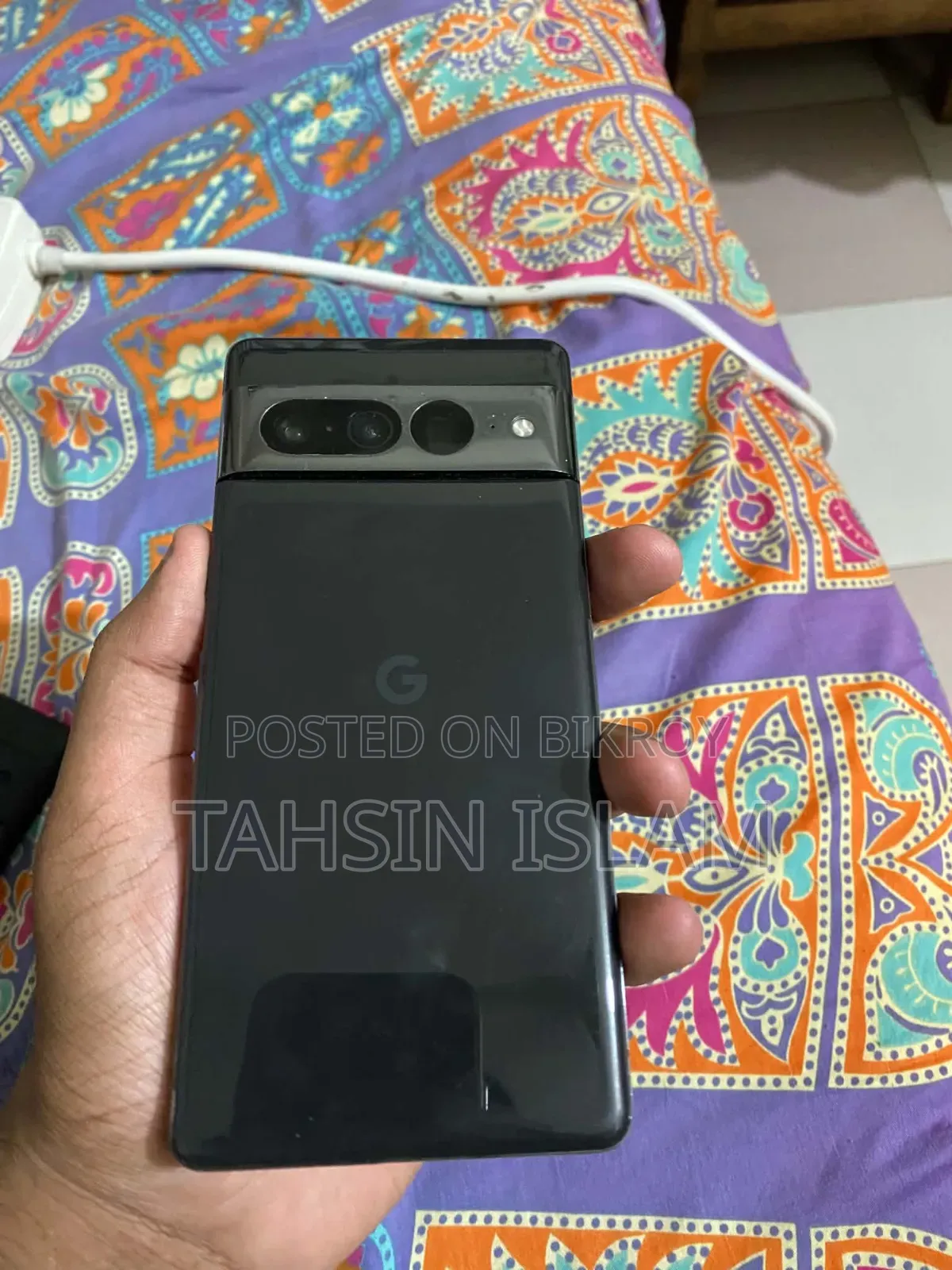 গুগল পিক্সেল ৭ প্রো ১২৮ জিবি ব্ল্যাক
