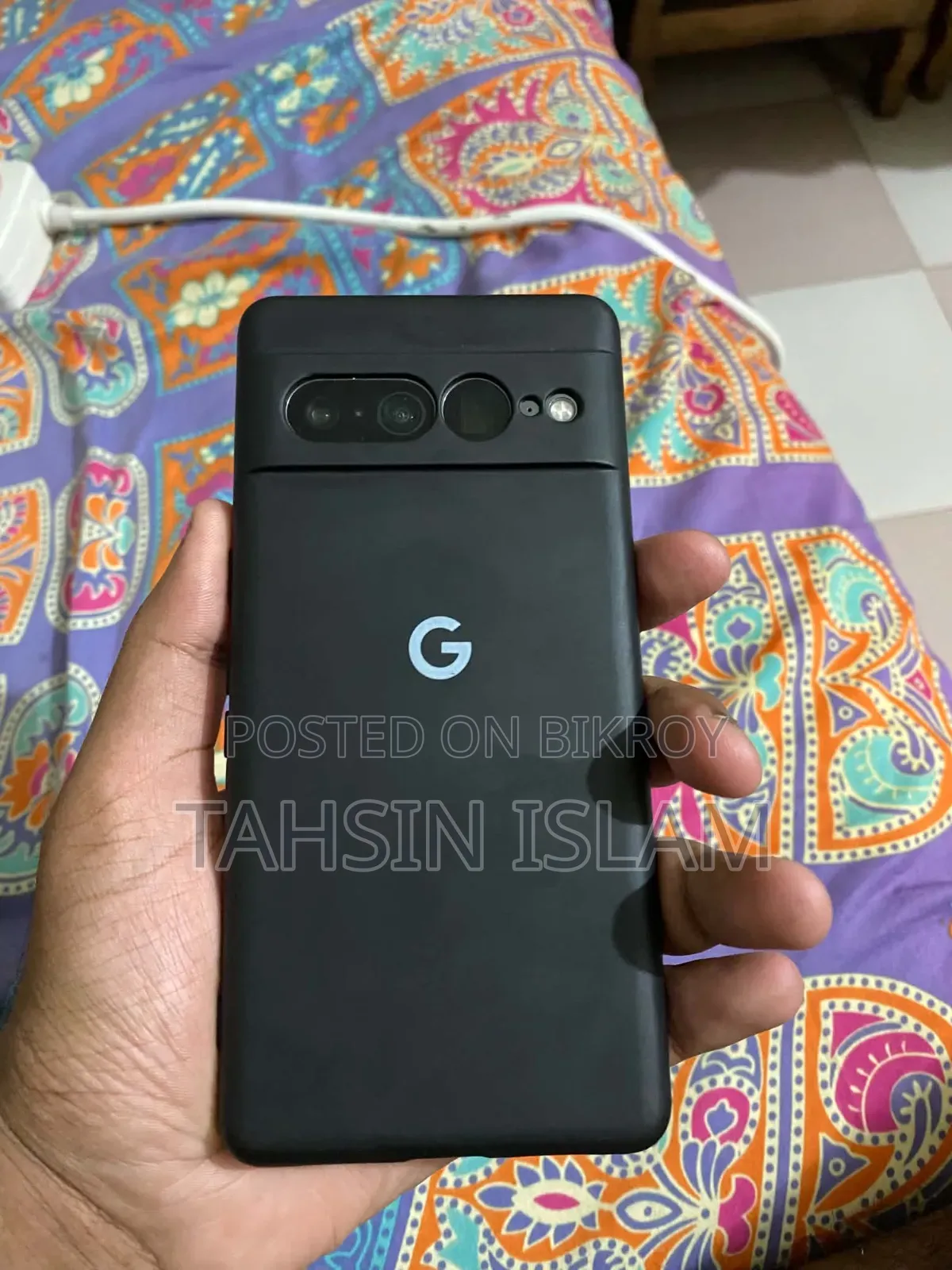 গুগল পিক্সেল ৭ প্রো ১২৮ জিবি ব্ল্যাক