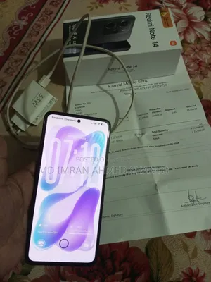 Xiaomi Redmi Note 14 4G 256 GB Black