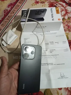 Xiaomi Redmi Note 14 4G 256 GB Black