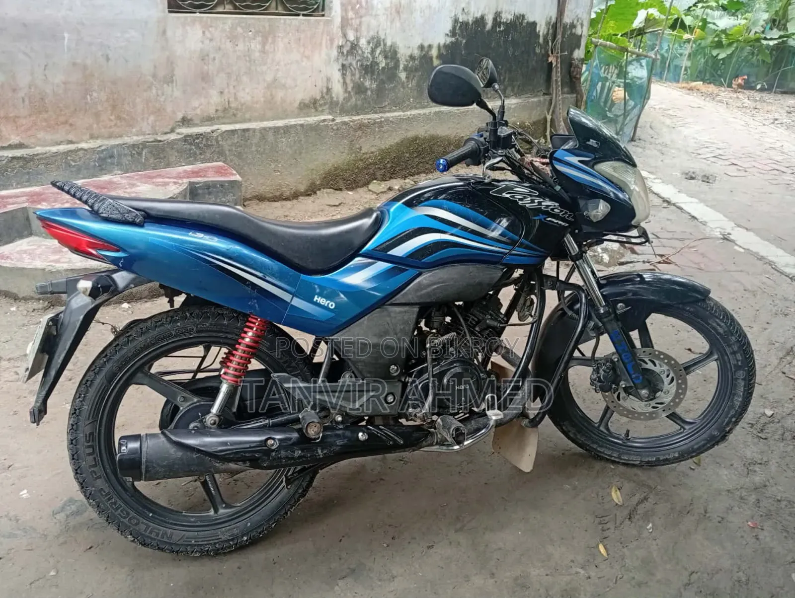 হিরো প্যাশন প্রো ২০১৯ নীল