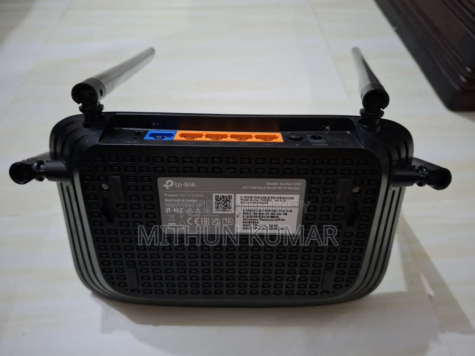 TP-Link AC 1200 WiFi Router Archer C50