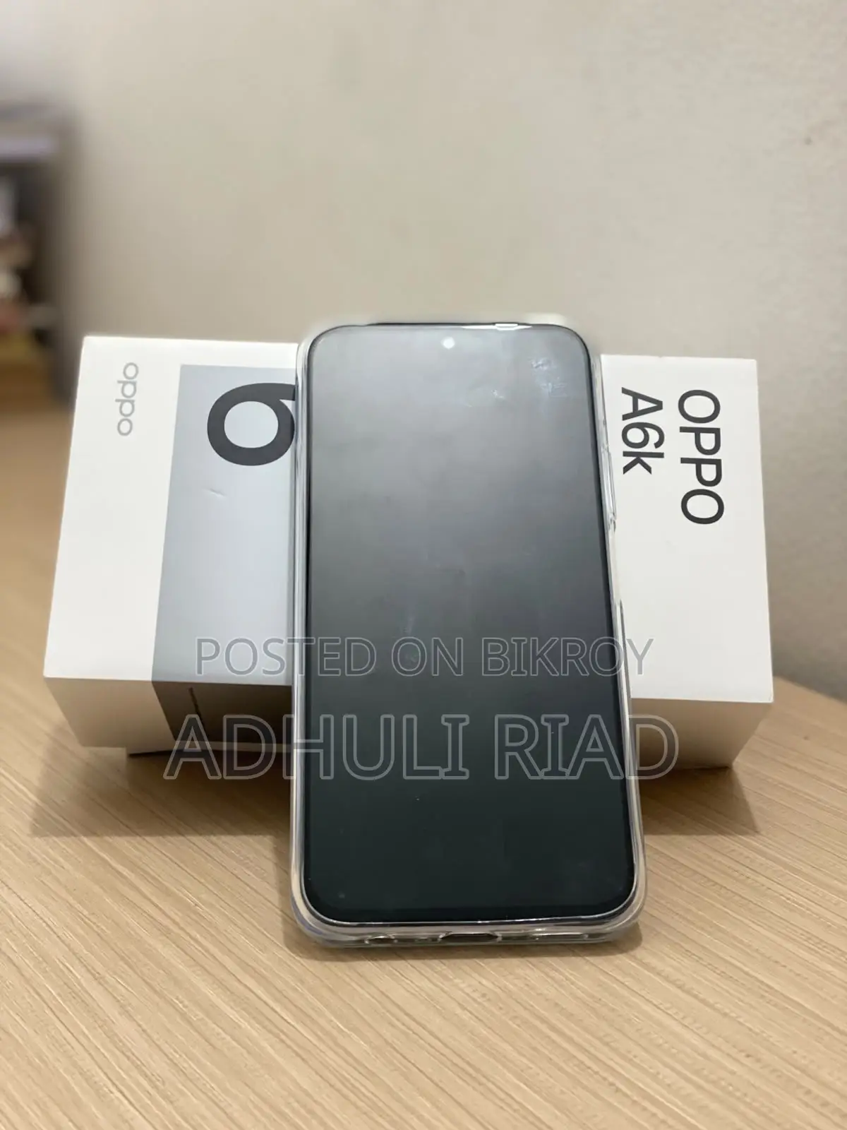 New Oppo A6k 128 GB Gray