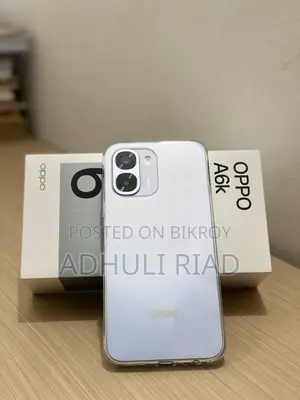 New Oppo A6k 128 GB Gray