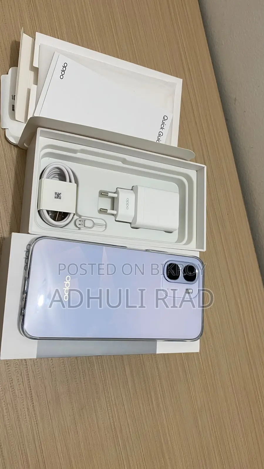 New Oppo A6k 128 GB Gray