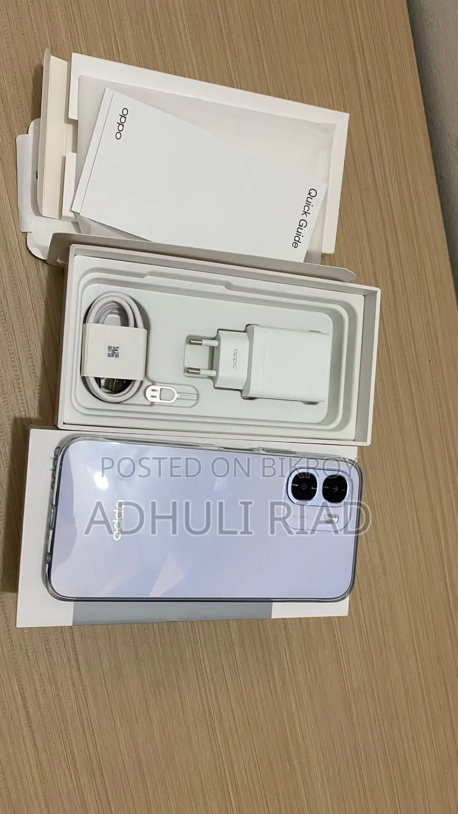 New Oppo A6k 128 GB Gray